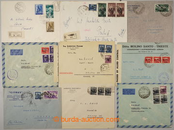 240630 - 1946-1953 SESTAVA / 15 dopisů zaslaných do Československa