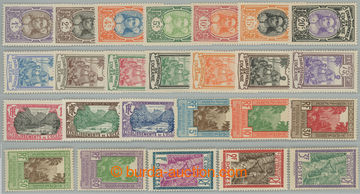 240698 - 1913-1915 Yv.21-37, 10-17, Motives 1c - 5F + postage-due Mot