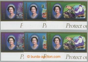 240746 - 2007 Mi.1603-1605, Alžběta II. - Fauna 7,50-$15, sestava 2