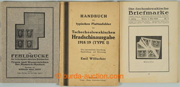 240760 - 1927-1935 DIE FEHLDRUCKE, TYPEN UND WASSERZEICHEN DER TSCHEC