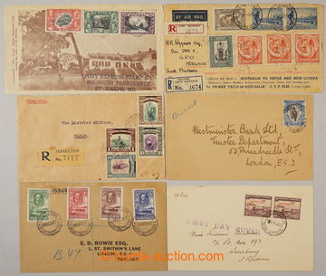 240781 - 1934-1949 ENTIRES / 6 letters, from that 2x airmail, 3x Reg,