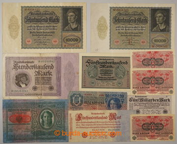 240793 - 1912-1964 SESTAVA / 25ks bankovek, obsahuje převážně hyp
