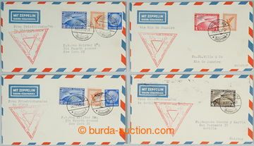 240821 - 1933 CHICAGOFAHRT / Sie.238, selection of 3 letters from FRI