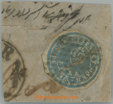 240831 - 1852 SG.S2, Scinde Dawk Znak 1 Anna modrá; na nepůvodním 