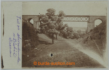 240957 - 1917 TŘEBÍČ - železniční most v Lorencových sadech, d
