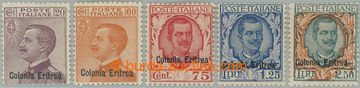 240987 - 1928-1929 Sass.123-127, italské přetiskové 20C - 2.50L s 