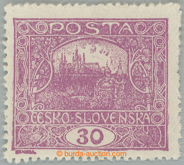 241050 -  Pof.13A, 30h light violet with rare perf comb perforation 1