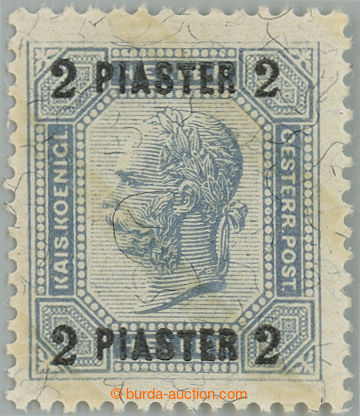 241247 - 1903 LEVANT / Ferch.46, Franz Joseph I. 2Pia with varnished 