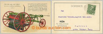 241378 - 1916 Mng.F46, identification entire, commercial PC with Fran