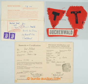 241384 - 1944-1945 C.C. BUCHENWALD / selection of items from the same
