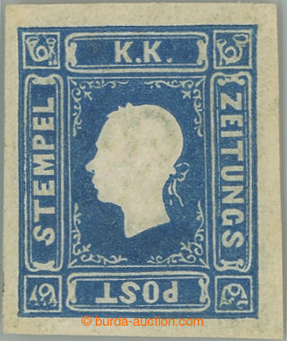241387 - 1858 Ferch.16, FJ I. 1,05Kr modrá; krásná známka s půvo