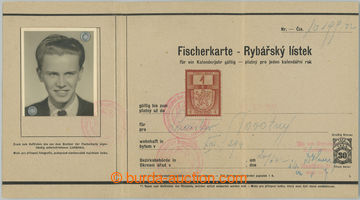 241402 - 1942, 1944 BOHEMIA AND MORAVIA / comp. of 2 documents one os