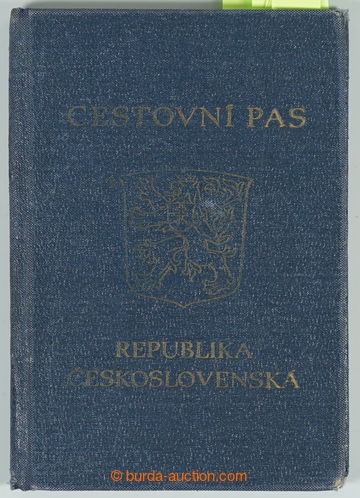 241408 - 1947 ČSR II. / CESTOVNÍ PAS / cestovní pas, zajímavé de