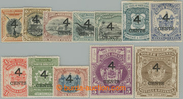 241414 - 1899 SG.112-124, přetiskové Motivy 4C/5C - 4C/$10; komplet