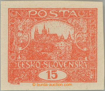 241467 -  Pof.7, 15h bricky red, plate 7, pos. 24; mint never hinged,