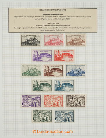 241480 - 1946-1951 [SBÍRKY]  sbírka na 4 listech, Sass.1-15, AEREO 