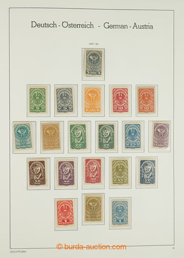241482 - 1920-1938 [SBÍRKY]  sbírka v albu Leuchtturm, kompletní b