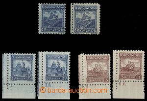 24157 - 1926 Small Landscapes  6 pcs of stamp. Pof.2x215, wmk. 6 and