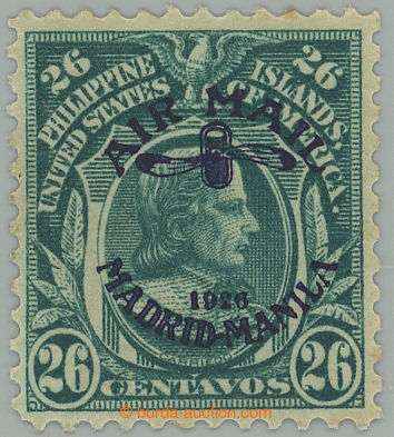 241631 - 1926 SPRÁVA USA / LETECKÉ / Sc.C16, přetisková 26C modro