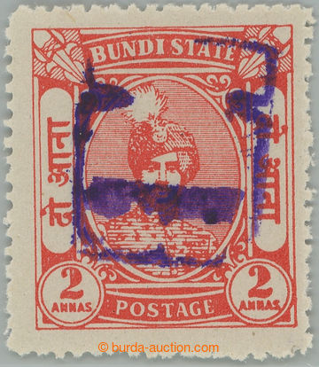 241714 - 1948-1949 SG.4B, Bundi 2A karmínová s ručním fialovým p