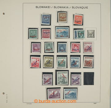241745 - 1939-1945 [SBÍRKY]  základní sbírka na listech Schaubek,