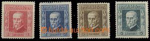 24183 - 1925 Pof.190B - 193B, s průsvitkami 7, 8, 5, 6, svěží.