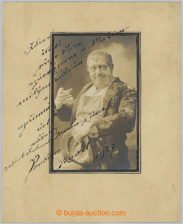 242033 - 1927 BUDIL Vendelín (1847-1928), proslulý český herec, r