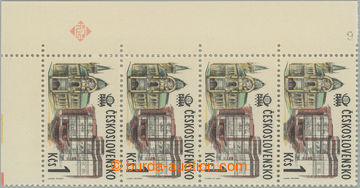 242157 - 1978 Pof.2330 DO, Nová Praha 1Kčs, levá dolní svislá ro