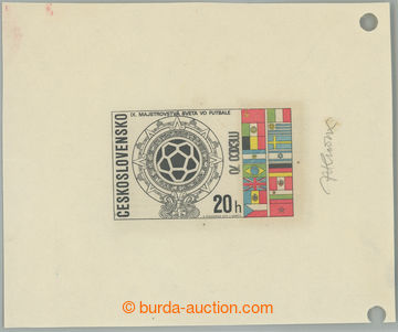 242225 - 1970 ZT  Pof.1846, MS v kopané Mexiko 1970, hodnota 20h, zk