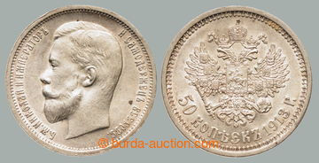 242231 - 1913 RUSKO / Mikuláš II. (1894-1917), 50 kopějka 1913 BC,