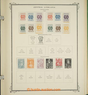 242306 - 1918-1939 [SBÍRKY]  velmi pěkná sbírka na listech Scott 