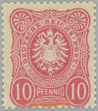 242361 - 1880 Mi.41Iab, Orlice 10 Pfenning světle růžová; luxusn�