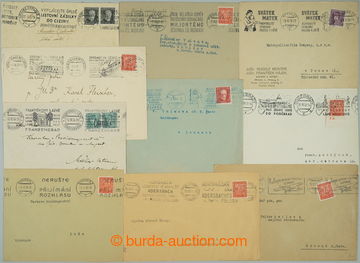 242388 - 1921-1939 [COLLECTIONS] MACHINE POSTMARKS / collection of ca