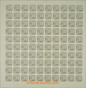 242571 - 1939 ARCHOVINA / Sy.NV21Xz VV, Znak (I) 1Ks šedá, kompletn