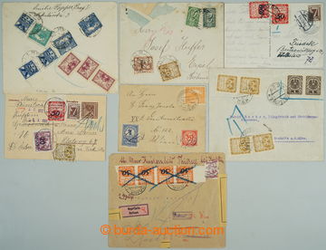 242672 - 1920-1926 comp. 8 pcs of entires sent from and to Austria, f