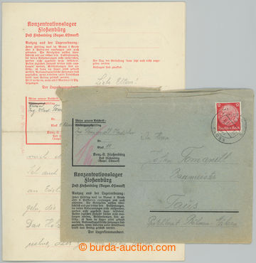 242676 - 1940 KT FLOSSENBÜRG / ODBOJ - JAN SMUDEK předtištěná ob