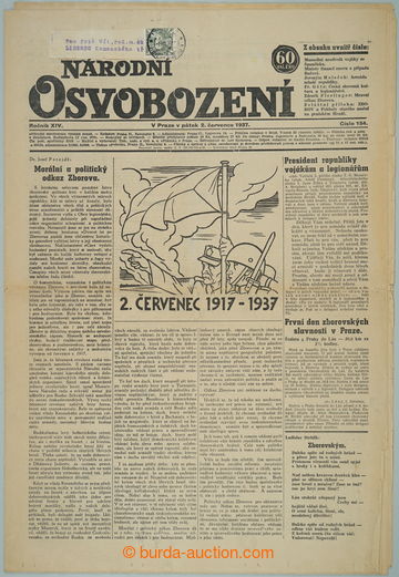 242690 - 1937-1945 CZECHOSLOVAK LEGIONS / comp. 3 pcs of novin: Natio