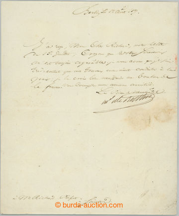 242734 - 1807 BERTHIER Louis Alexandre (1753-1815), napoleonský veli