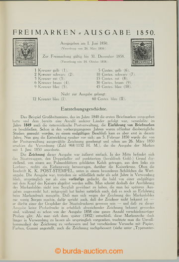 242740 - 1927 AUSTRIA /  DIE POSTMARKEN VON ÖSTERREICH, E. Müller; 