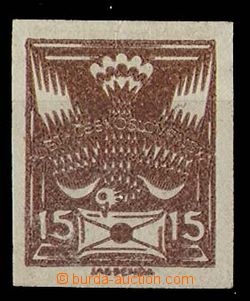 24310 - 1920 Pof.147N, imperforated, double impression, mint never h