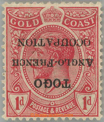 243274 - 1915 BRITSKÁ OKUPACE / SG.H35h, známka Gold Coast Jiří V