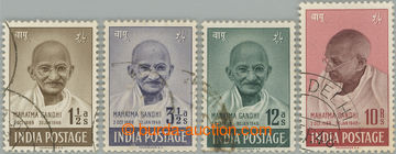 243315 - 1948 SG.305-308, Gandhi 1½a - 10R, 2 série, z toho jedna v