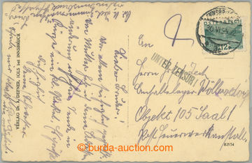 243392 - 1934 WÖLLERDORF / postcard sent to political prisoner in ca