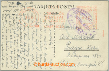 243438 - 1937 ŠPANĚLSKO / INTERBRIGÁDY / pohlednice od čs. přís