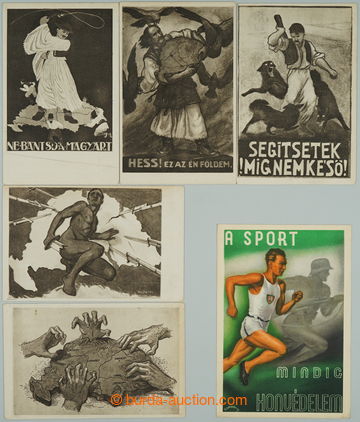 243492 - 1920-1940 MAĎARSKÁ PROPAGANDA / A sport mindig honvédelem