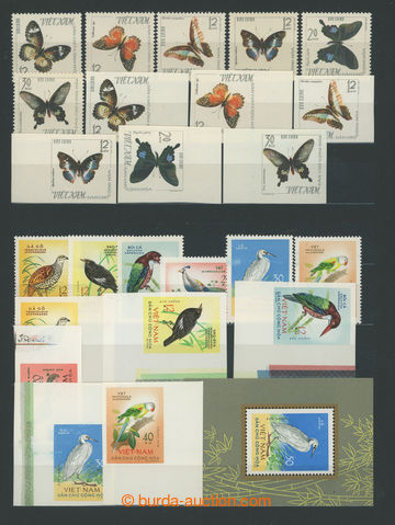 243548 - 1965 Mi.275-280, Ptáci 12xu-40xu, zoubkovaná a nezoubkovan