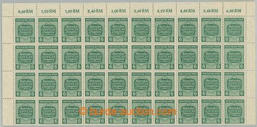243554 - 1945 SOWJETISCHE ZONE / Mi.124X, Výstava Lipsko 6Pf zelená