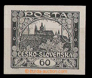 24358 -  černotisk zn. 60h, Pof.17ZT, stopa po nálepce, zk. Stu