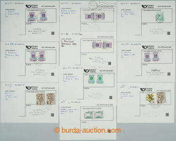 243664 - 1997-1998 FORMULÁŘ No. 11-082 for payment postage-due, com