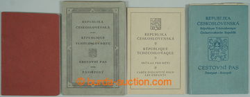 243685 - 1919-1935 [COLLECTIONS]  Czechoslovakia - PASSPORT / comp. 4